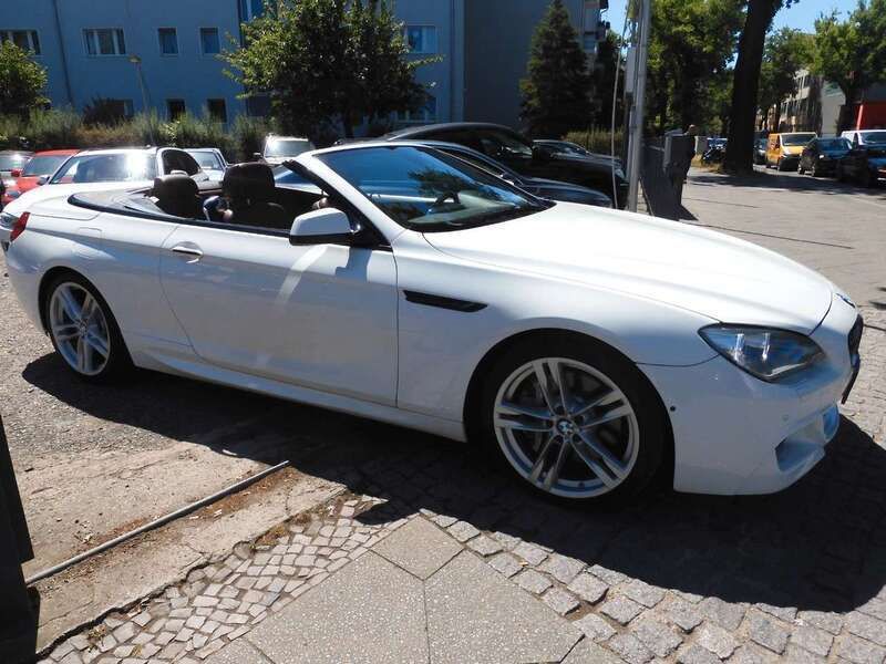 Alpinweiss Gebraucht 2012 BMW 650 Cabriolet M Sport Cabrio | 23.890 € - Bild 1/4