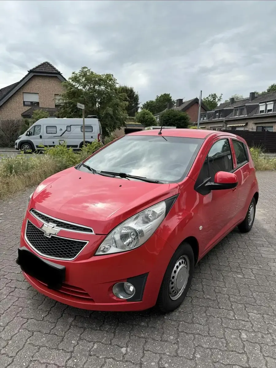 Gebraucht Chevrolet Spark LS 68 PS (50 kW) 2013 Rot Kleinwagen