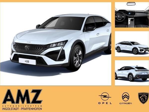 Weiß (okenit weiß) Neu 2025 Peugeot 408 Allure Limousine | 30.490 € (Fairer Preis) - Bild 1/4