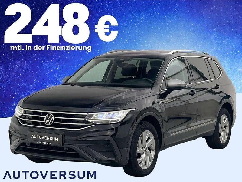 Schwarz Gebraucht 2022 VW Tiguan Allspace Life SUV | 30.985 € (Guter Preis) - Bild 1/3