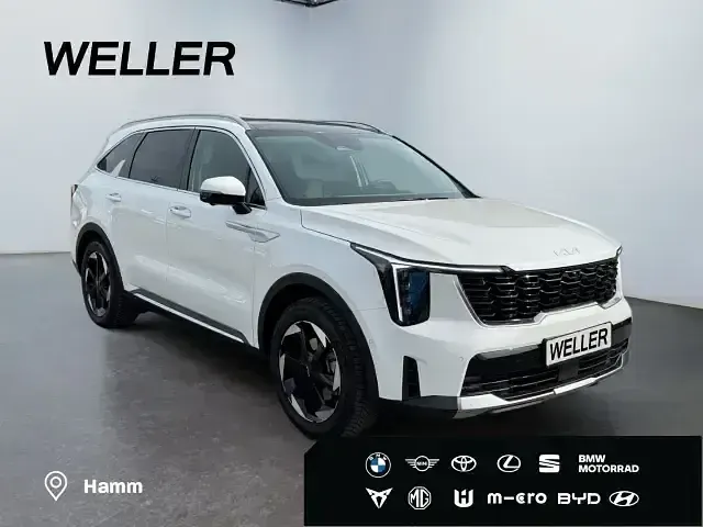 Gebraucht Kia Sorento Spirit 215 PS (158 kW) 2025 Swp) snow white pearl (weiss SUV
