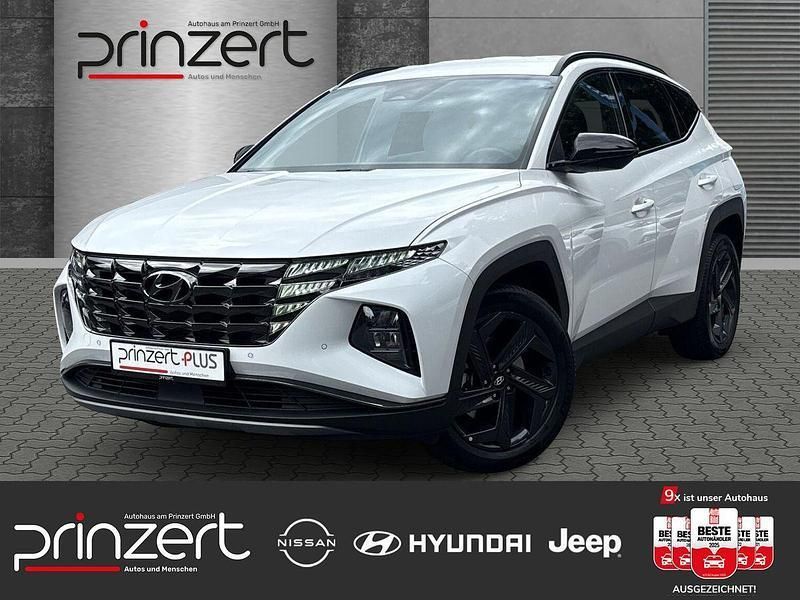 Serenity white / mic Gebraucht 2024 Hyundai Tucson Advantage SUV | 30.970 € (Superpreis) - Bild 1/4