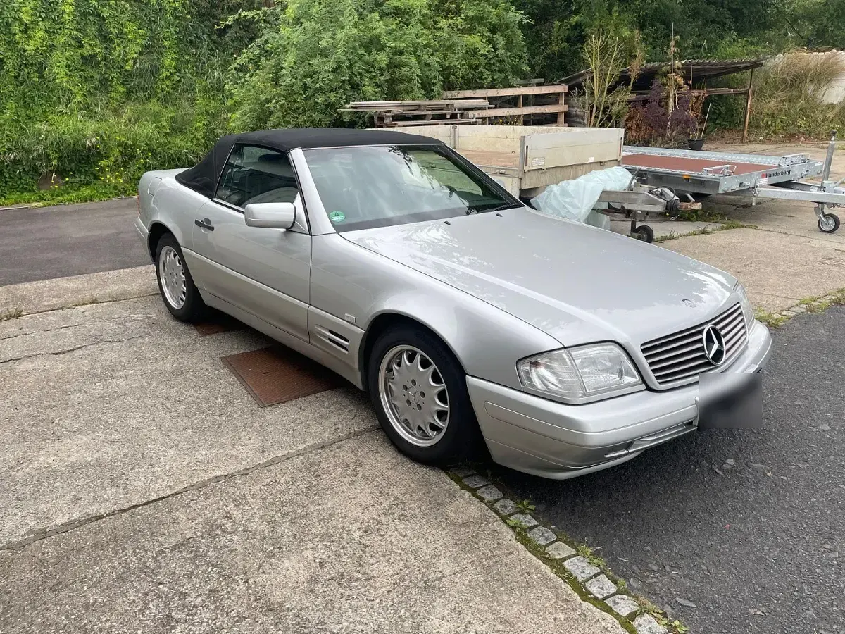 Second-hand Mercedes SL320 231 CP (169 kW) 1996 Argintiu Cabrio