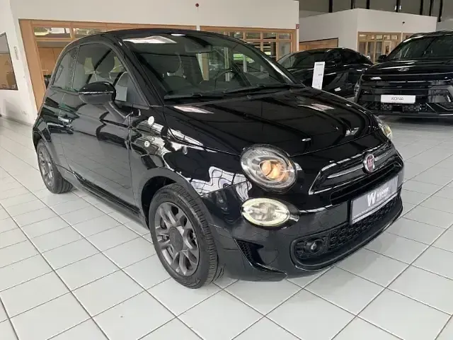 Gebraucht Fiat 500C 69 PS (50 kW) 2021 Vesuvio schwarz) (schwarz Cabrio