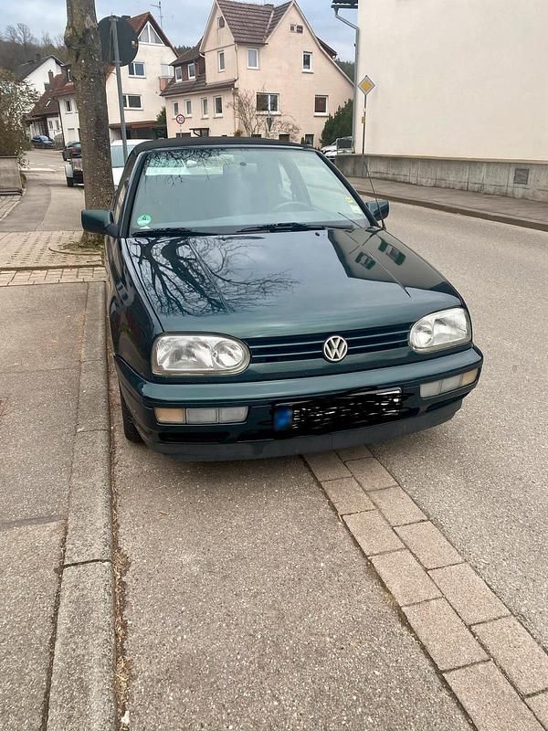 Gebraucht VW Golf Cabriolet 90 PS (66 kW) 1995 Grün Cabrio