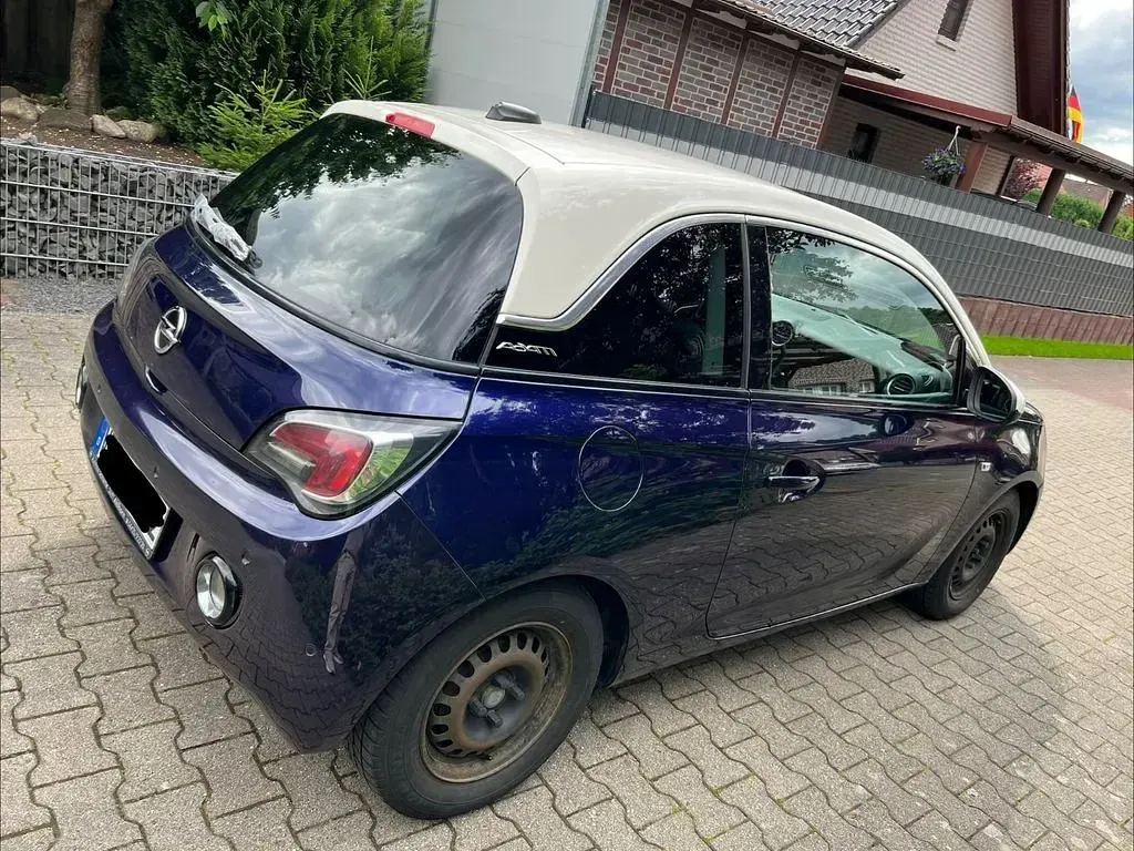 Gebraucht Opel Adam Slam 101 PS (74 kW) 2017 Blau Kleinwagen