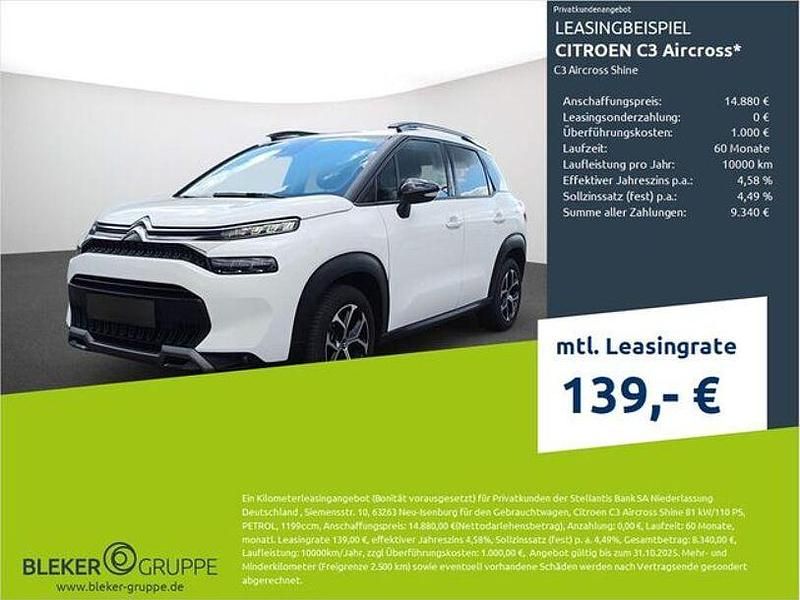 Weiss Gebraucht 2023 Citroën C3 Kleinwagen | 14.880 € (Fairer Preis) - Bild 1/3