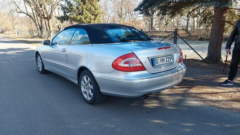 Gebraucht Mercedes CLK200 Elegance 163 PS (119 kW) 2004 Silber Cabrio