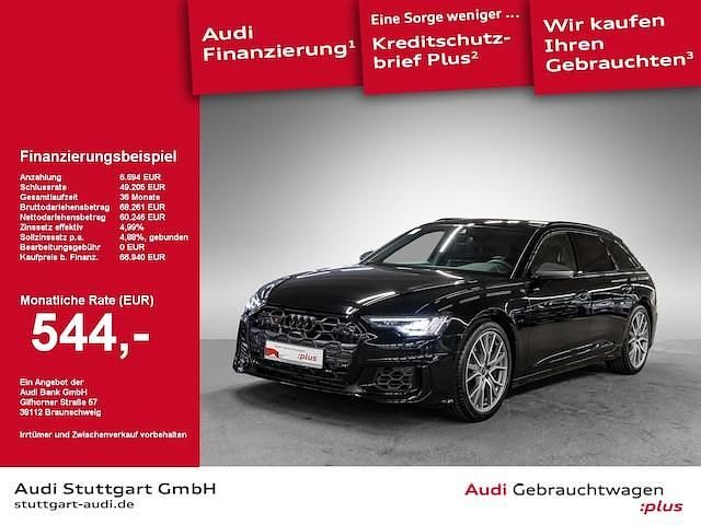Brillantschwarz Gebraucht 2024 Audi S6 Sport Kombi | 66.940 € (Superpreis) - Bild 1/1