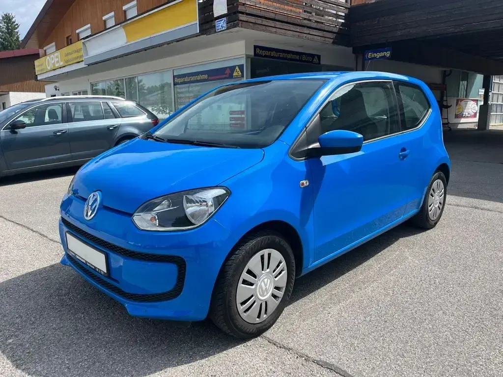 Gebraucht VW up! move up! 60 PS (44 kW) 2015 Blau Kleinwagen