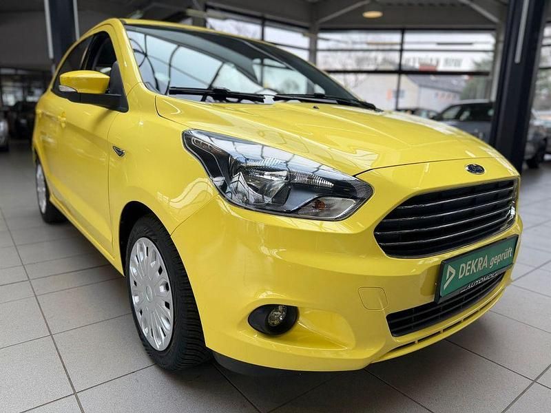 Gebraucht Ford Ka Plus Basis 69 PS (50 kW) 2018 Gelb Kleinwagen