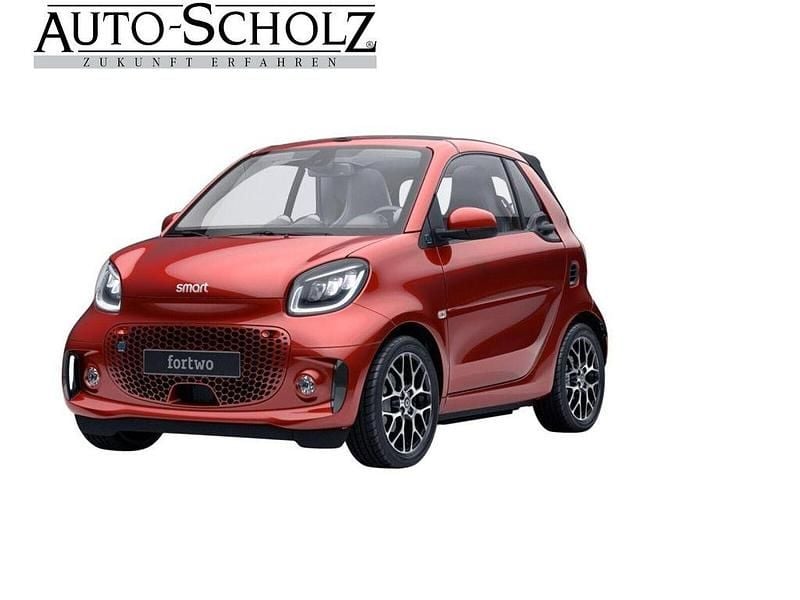 Rot Gebraucht 2020 Smart ForTwo Electric Drive Exclusive Cabrio | 12.833 € (Fairer Preis) - Bild 1/3