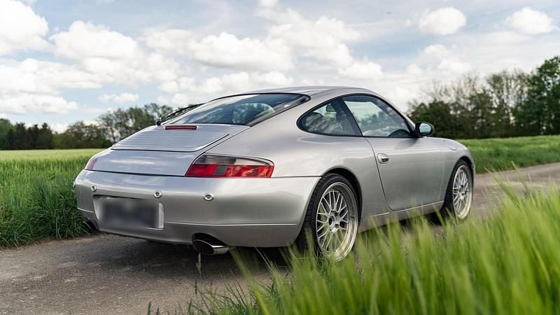 Gebraucht Porsche 996 2001 Silber Coupé