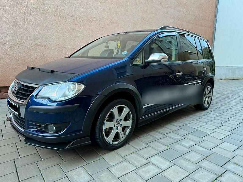 Blau Gebraucht 2007 VW Touran Cross Van / Kleinbus | 5.500 € - Bild 1/4