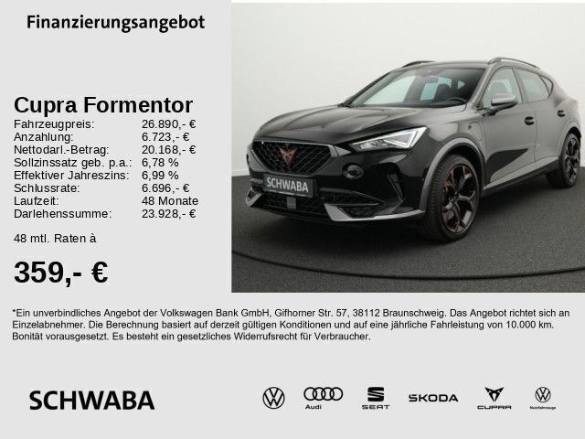 Schwarz Gebraucht 2022 Cupra Formentor VZ SUV | 26.890 € (Superpreis) - Bild 1/4