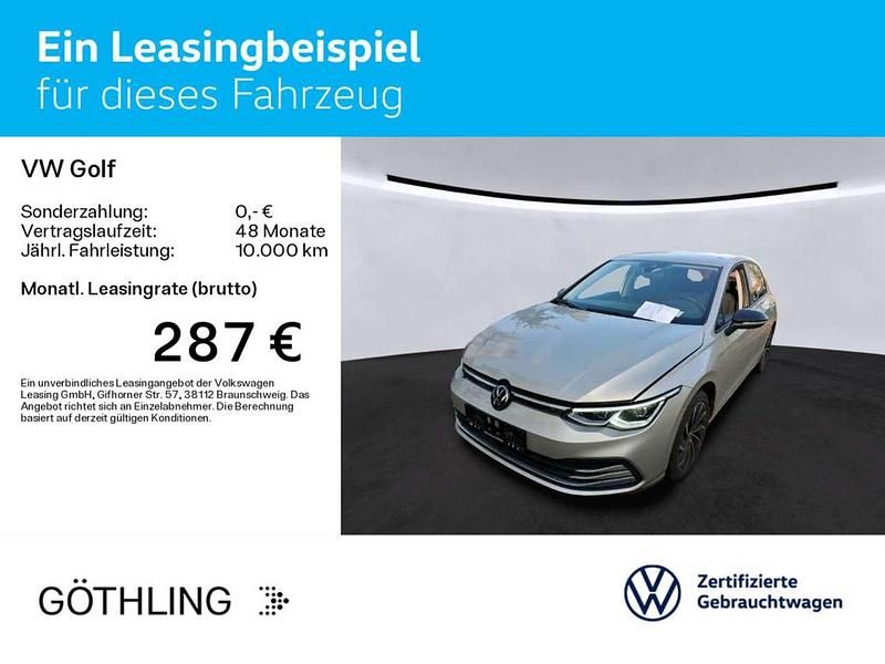 Gebraucht VW Golf VIII Move 150 PS (110 kW) 2023 Silber Limousine