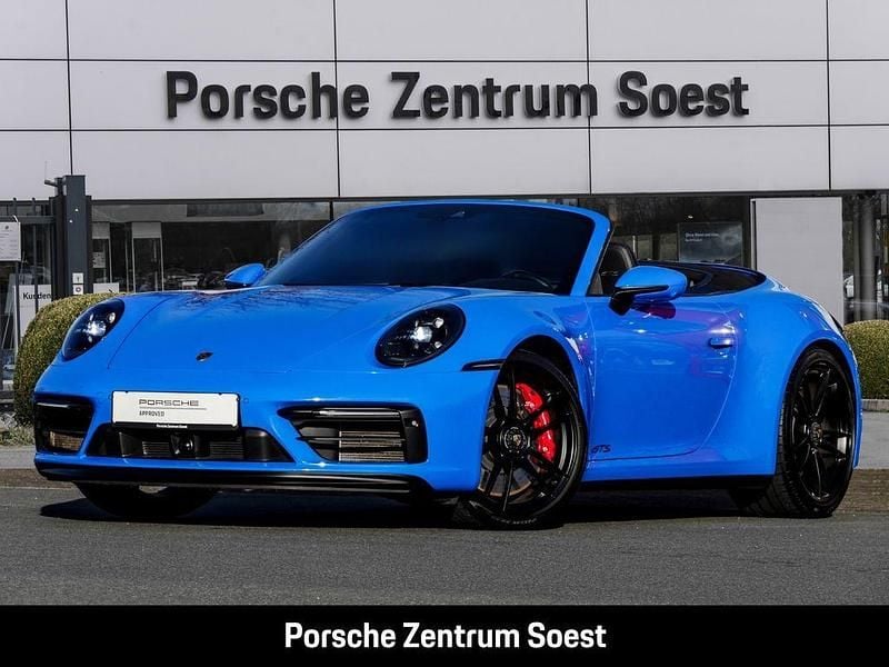 Blau Gebraucht 2022 Porsche 911 Carrera Cabriolet Cabrio | 145.666 € (Superpreis) - Bild 1/4