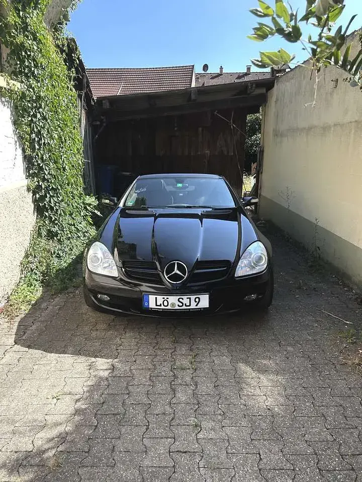 Gebraucht Mercedes SLK200 163 PS (119 kW) 2005 Schwarz Cabrio