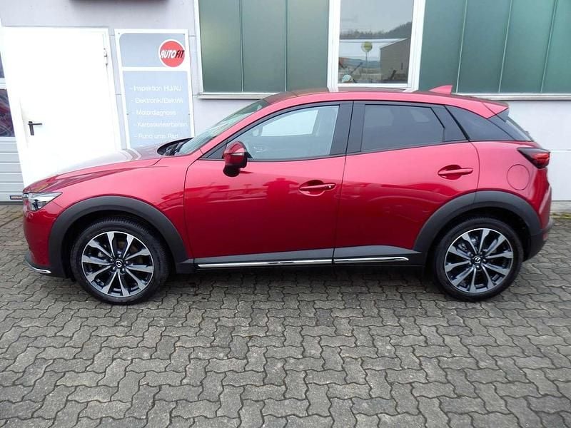 Gebraucht Mazda CX-3 Selection 121 PS (88 kW) 2021 Magmarot SUV