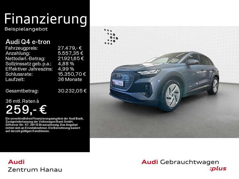 Gebraucht Audi Q4 e-tron Ambiente 150 kW (204 PS) 2022 Geysirblau metallic SUV