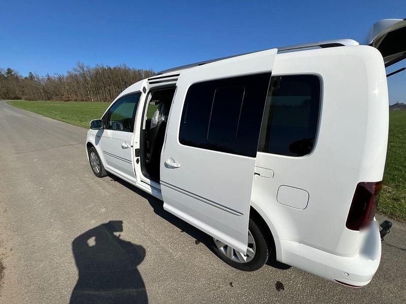 Gebraucht VW Caddy Maxi Highline 150 PS (110 kW) 2017 Weiß Van / Kleinbus