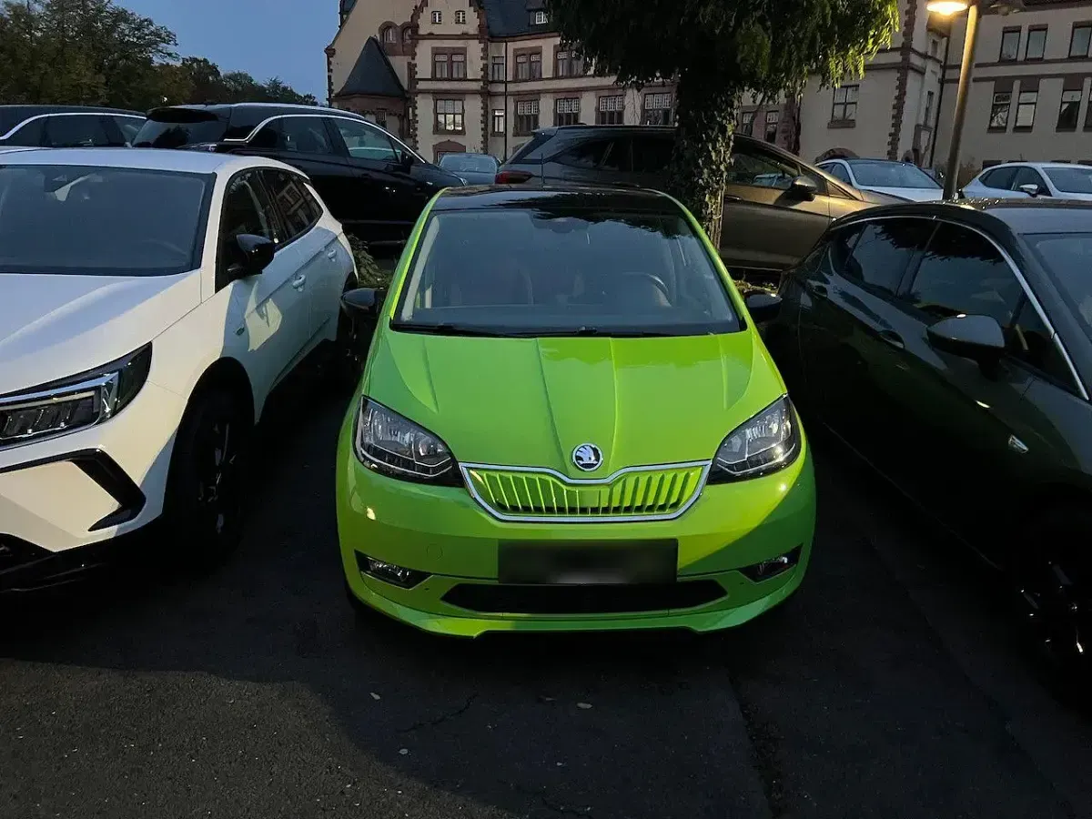 Gebraucht Skoda Citigo-e IV Style 61 kW (83 PS) 2020 Grün Kleinwagen