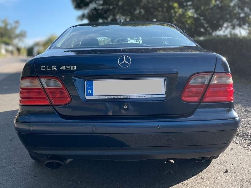 Gebraucht Mercedes CLK430 Elegance 279 PS (205 kW) 1999 Blau Coupé