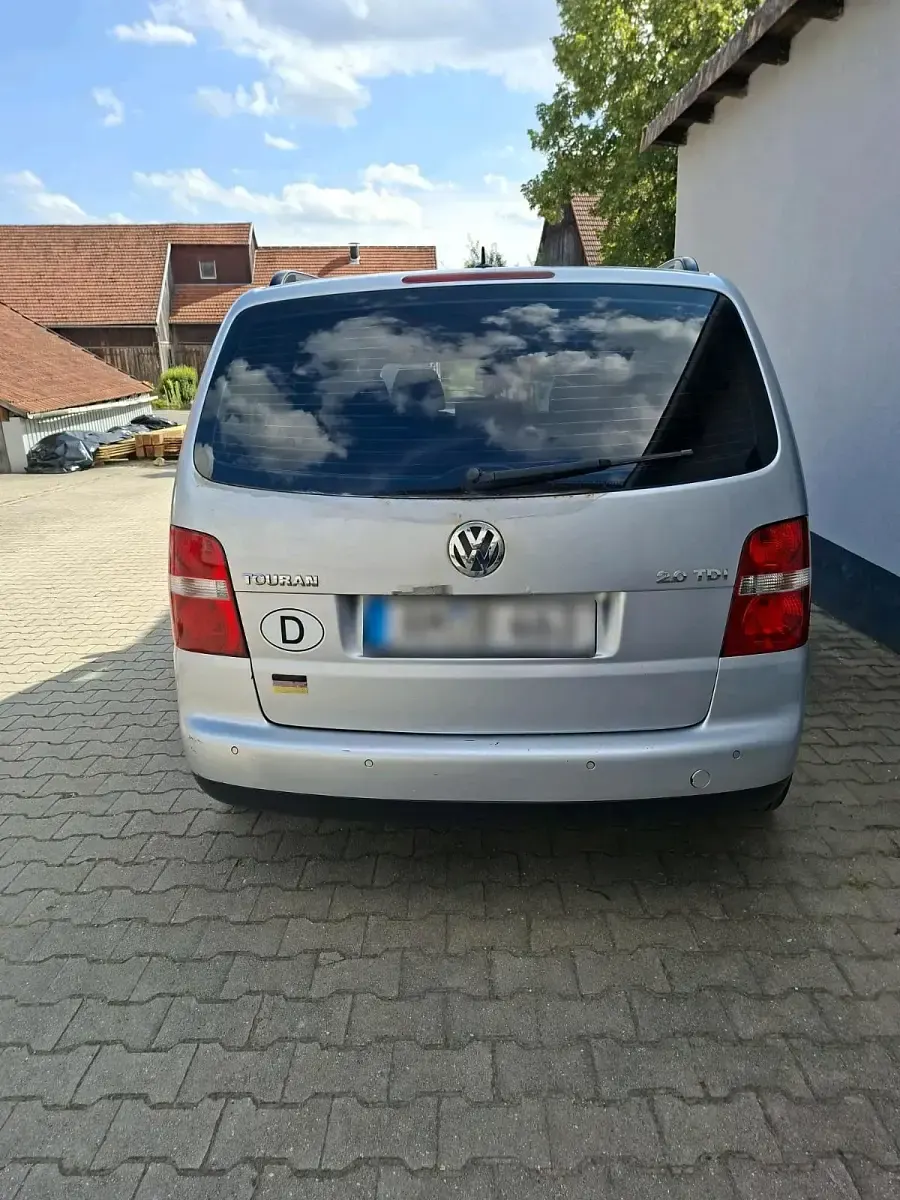 Gebraucht VW Touran 140 PS (102 kW) 2006 Silber Van / Kleinbus