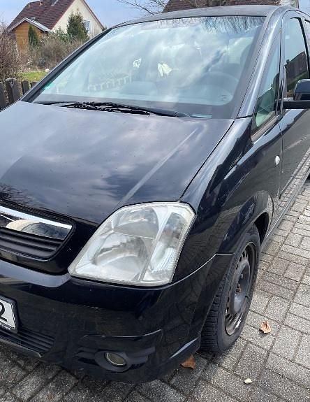 Gebraucht Opel Meriva 105 PS (77 kW) 2008 Schwarz Van / Kleinbus