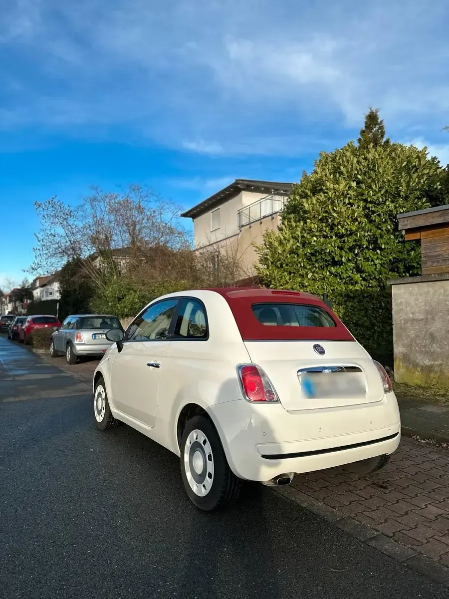 Gebraucht Fiat 500 69 PS (50 kW) 2011 Weiß Cabrio