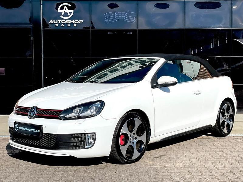 Weiß Gebraucht 2013 VW Golf Cabriolet GTI Cabrio | 10.990 € (Guter Preis) - Bild 1/4