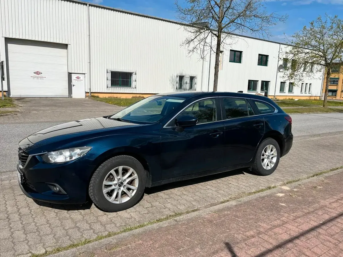 Gebraucht Mazda 6 150 PS (110 kW) 2015 Blau Kombi
