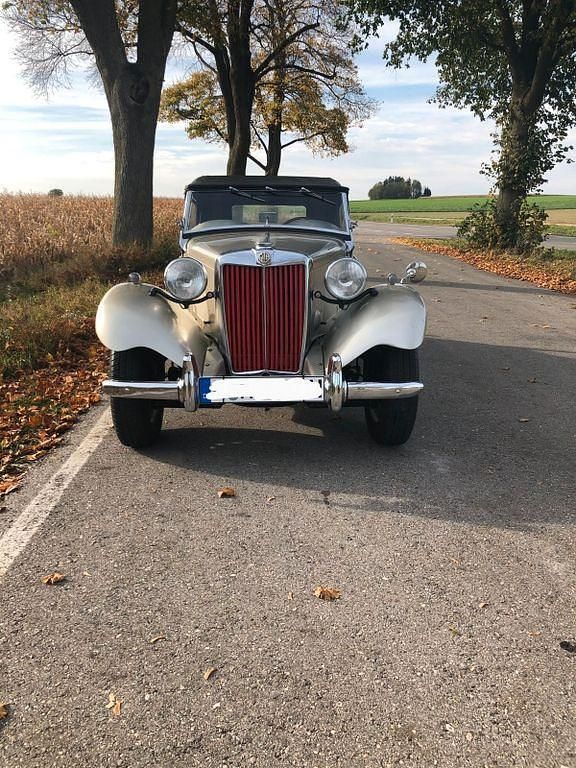 Gebraucht MG TD 54 PS (39 kW) 1953 Gold Cabrio
