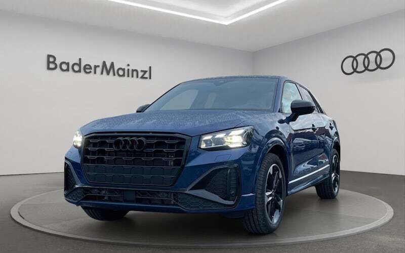 Blau Neu 2025 Audi Q2 S-Line SUV | 40.799 € (Fairer Preis) - Bild 1/4