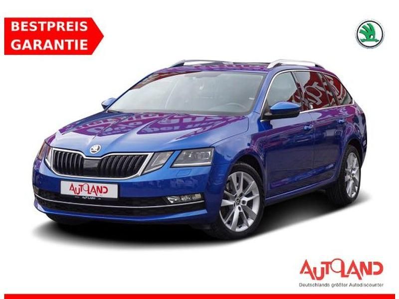 Raceblau metallic (metallic) Gebraucht 2020 Skoda Octavia Style Kombi | 22.990 € (Superpreis) - Bild 1/4