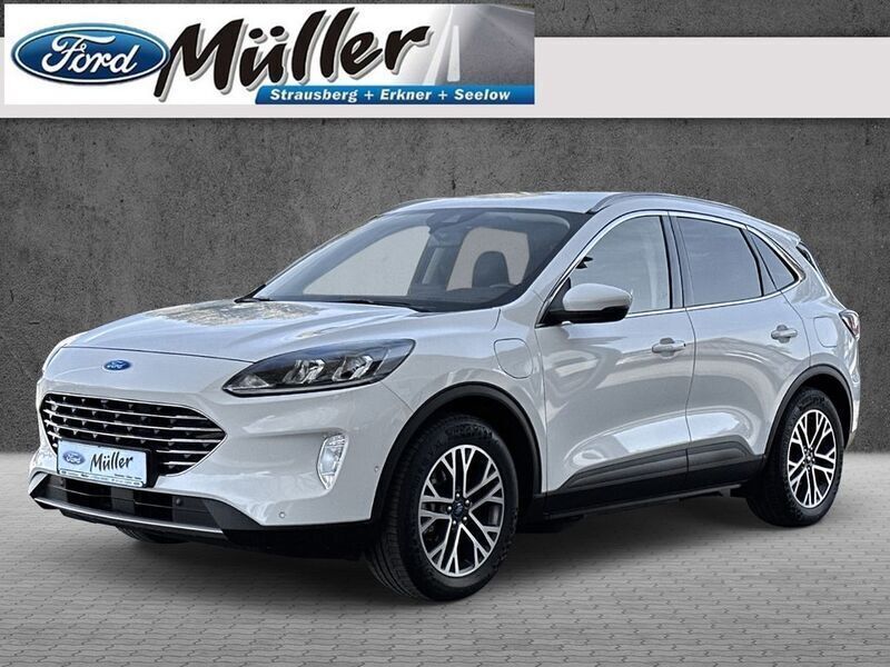 Frostweiß Gebraucht 2020 Ford Kuga Titanium SUV | 20.900 € (Fairer Preis) - Bild 1/4