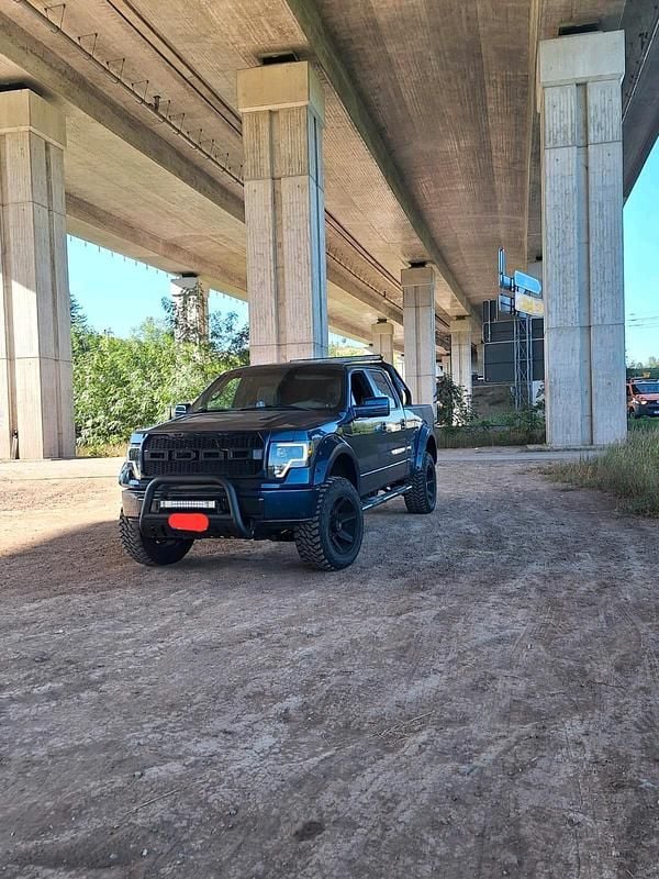 Blau Gebraucht 2014 Ford F-150 Abholung | 21.990 € - Bild 1/4