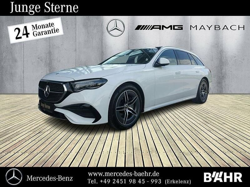 Unilack polarweiß Gebraucht 2024 Mercedes E450 Advanced Plus Kombi | 75.850 € (Fairer Preis) - Bild 1/4