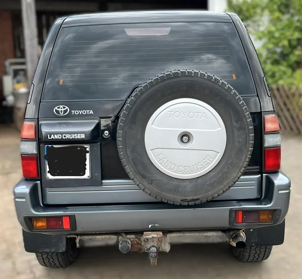 Gebraucht Toyota Land Cruiser 125 PS (91 kW) 1997 Schwarz SUV