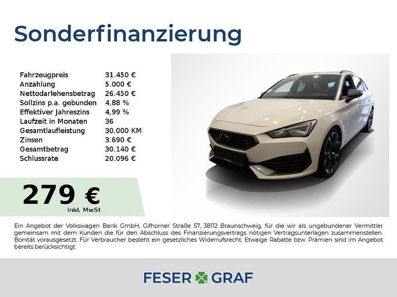 Gebraucht Cupra Leon VZ 310 PS (228 kW) 2024 Weiss Kombi