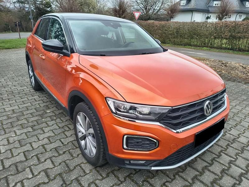 Gebraucht VW T-Roc Style 116 PS (85 kW) 2019 Energetic orange metallic SUV
