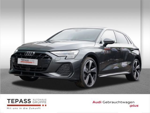 Grau Gebraucht 2024 Audi A3 Sportback S-Line Limousine | 43.880 € (Etwas zu teuer) - Bild 1/4