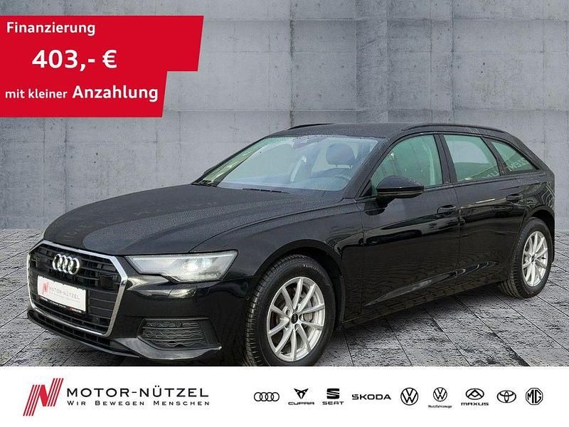 Mythosschwarz metallic Gebraucht 2022 Audi A6 Premium Kombi | 25.930 € (Fairer Preis) - Bild 1/4