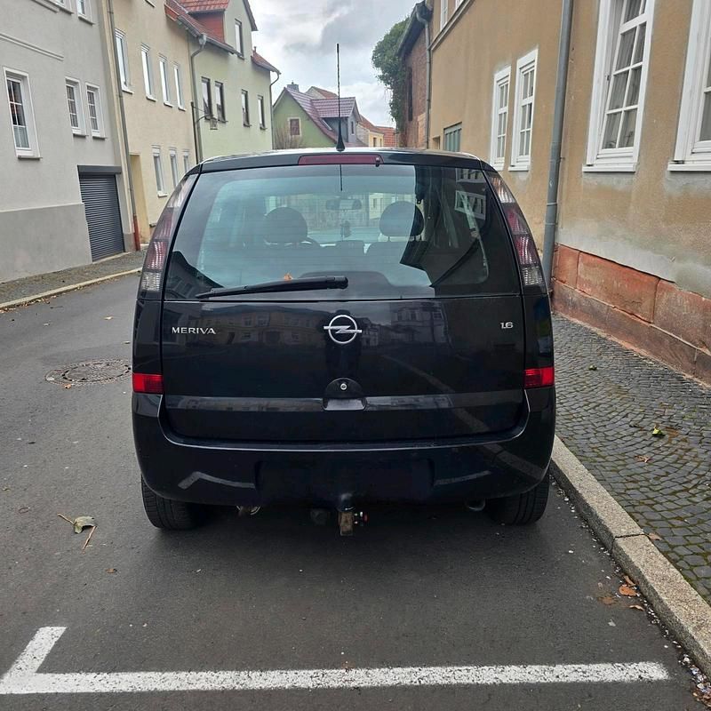 Gebraucht Opel Meriva 105 PS (77 kW) 2003 Schwarz Van / Kleinbus