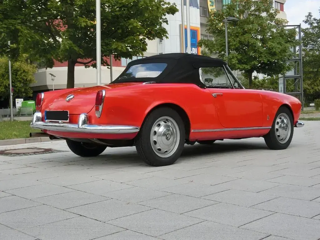 Gebraucht Alfa Romeo Giulietta 80 PS (58 kW) 1962 Rot Cabrio