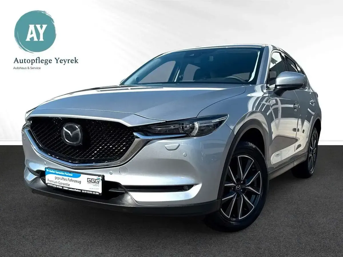 Gebraucht Mazda CX-5 Sports-Line 194 PS (142 kW) 2018 Sonic silver SUV