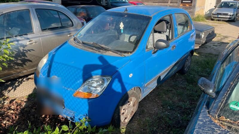 Blau Gebraucht 2009 Chevrolet Matiz Kleinwagen | 1.450 € (Fairer Preis) - Bild 1/4