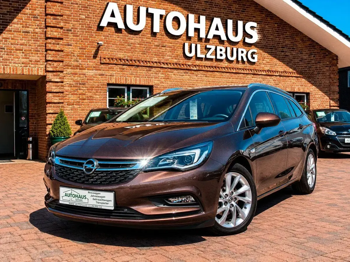 Gebraucht Opel Astra Innovation 125 PS (91 kW) 2017 Braun Kombi