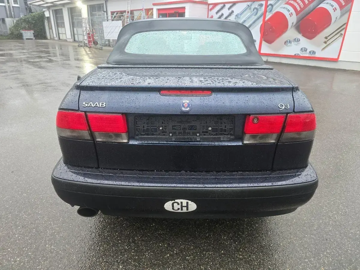 Gebraucht Saab 9-3 Cabriolet 185 PS (136 kW) 1998 Blau Cabrio