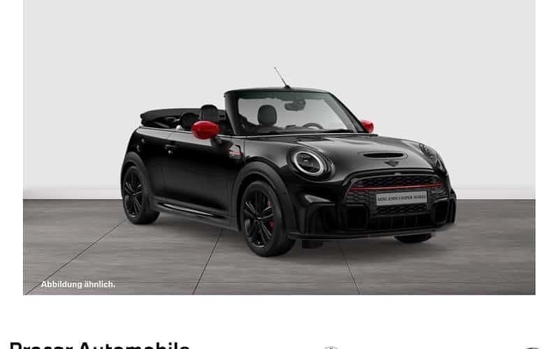 Schwarz Gebraucht 2022 Mini John Cooper Works Cabriolet Cabrio | 34.970 € (Fairer Preis) - Bild 1/4
